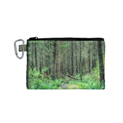 Forest Woods Nature Landscape Tree Canvas Cosmetic Bag (small) by Celenk