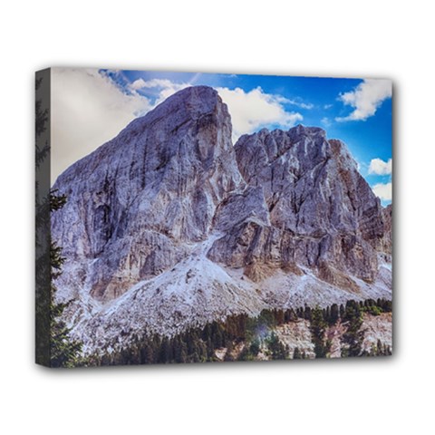 Rock Sky Nature Landscape Stone Deluxe Canvas 20  X 16   by Celenk