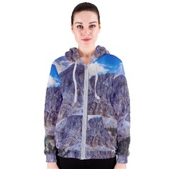 Rock Sky Nature Landscape Stone Women s Zipper Hoodie by Celenk