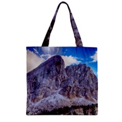 Rock Sky Nature Landscape Stone Zipper Grocery Tote Bag by Celenk