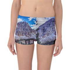 Rock Sky Nature Landscape Stone Boyleg Bikini Bottoms by Celenk