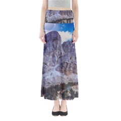 Rock Sky Nature Landscape Stone Full Length Maxi Skirt by Celenk