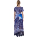 Rock Sky Nature Landscape Stone High Waist Short Sleeve Maxi Dress View2