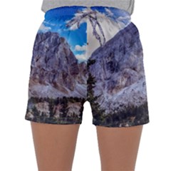 Rock Sky Nature Landscape Stone Sleepwear Shorts by Celenk