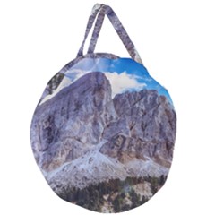 Rock Sky Nature Landscape Stone Giant Round Zipper Tote by Celenk