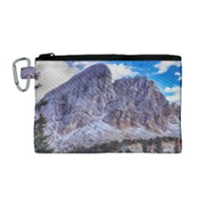 Rock Sky Nature Landscape Stone Canvas Cosmetic Bag (medium) by Celenk