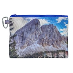 Rock Sky Nature Landscape Stone Canvas Cosmetic Bag (xl) by Celenk