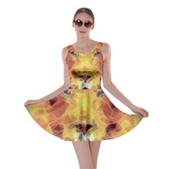 Fractal Lion Skater Dress by Celenk