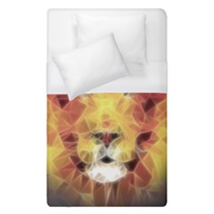 Fractal Lion Duvet Cover (single Size)