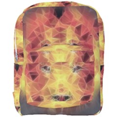 Fractal Lion Full Print Backpack by Celenk