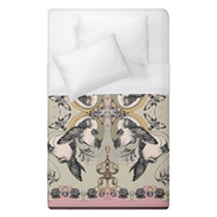 Vintage Birds Duvet Cover (single Size) by Celenk