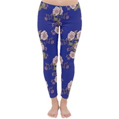 Ndigo Bedding Floral Classic Winter Leggings by Celenk