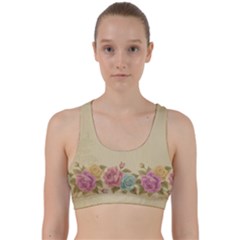 Shabby Country Back Weave Sports Bra by NouveauDesign