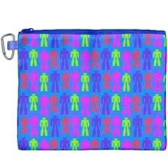 Neon Robot Canvas Cosmetic Bag (xxxl)