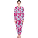 Blue Retro Dots OnePiece Jumpsuit (Ladies)  View1