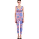 Pink Retro Dots OnePiece Catsuit View1