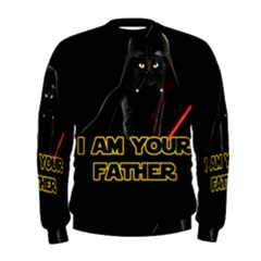 Darth Vader Cat Men s Sweatshirt by Valentinaart