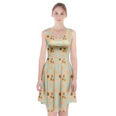 Beige Dress Racerback Midi Dress by snowwhitegirl