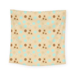 Beige Dress Square Tapestry (small) by snowwhitegirl