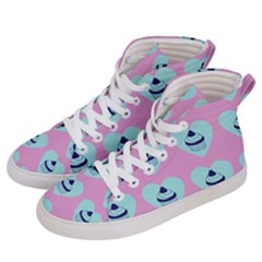 Cupcakes In Pink Men s Hi-top Skate Sneakers by snowwhitegirl