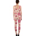 Cream Retro Dots OnePiece Catsuit View2