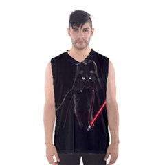 Darth Vader Cat Men s Basketball Tank Top by Valentinaart