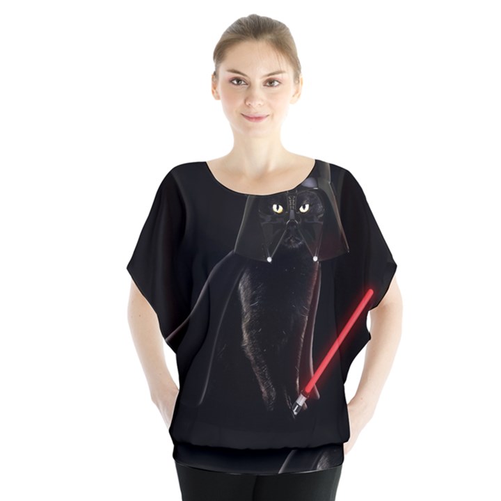 Darth Vader Cat Blouse