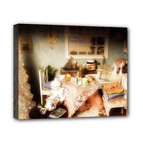 Dollhouse Christmas Canvas 10  X 8  by snowwhitegirl