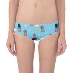 Groundhog Day Pattern Classic Bikini Bottoms by Valentinaart