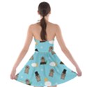 Groundhog Day Pattern Strapless Bra Top Dress View2