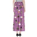 Groundhog Day Pattern Full Length Maxi Skirt View2