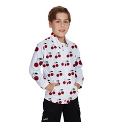 Cherries Wind Breaker (kids) by snowwhitegirl