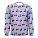 Blue Cherries Men s Long Sleeve Tee View1