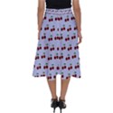 Blue Cherries Perfect Length Midi Skirt View2