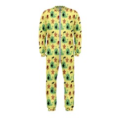 Yellow Sea Whales Onepiece Jumpsuit (kids) by snowwhitegirl