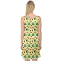 Yellow Sea Whales Sleeveless Satin Nightdress View2