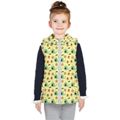 Yellow Sea Whales Kid s Puffer Vest