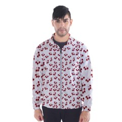 Red Cherries Wind Breaker (men) by snowwhitegirl