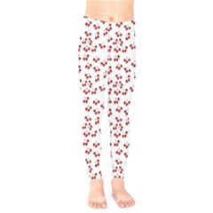 Red Cherries Kids  Legging by snowwhitegirl