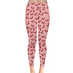 Rose Cherries Leggings  by snowwhitegirl