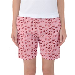 Rose Cherries Women s Basketball Shorts by snowwhitegirl