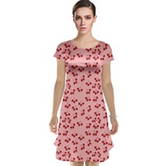 Rose Cherries Cap Sleeve Nightdress by snowwhitegirl