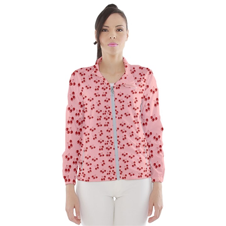 Rose Cherries Wind Breaker (Women)