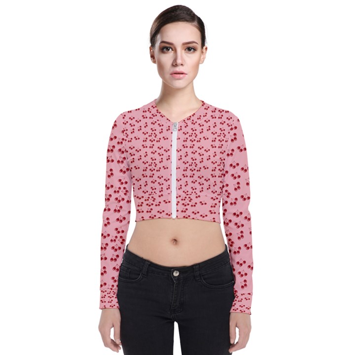 Rose Cherries Bomber Jacket