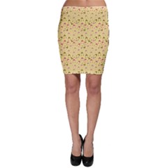 Hats Pink Beige Bodycon Skirt