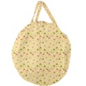 Hats Pink Beige Giant Round Zipper Tote View1