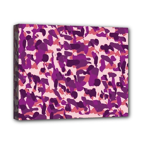 Pink Camo Canvas 10  X 8  by snowwhitegirl