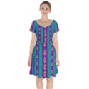 Peace Be With Us This Wonderful Year In True Love Short Sleeve Bardot Dress View1