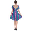 Peace Be With Us This Wonderful Year In True Love Short Sleeve Bardot Dress View2