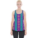 Peace Be With Us This Wonderful Year In True Love Piece Up Tank Top View1